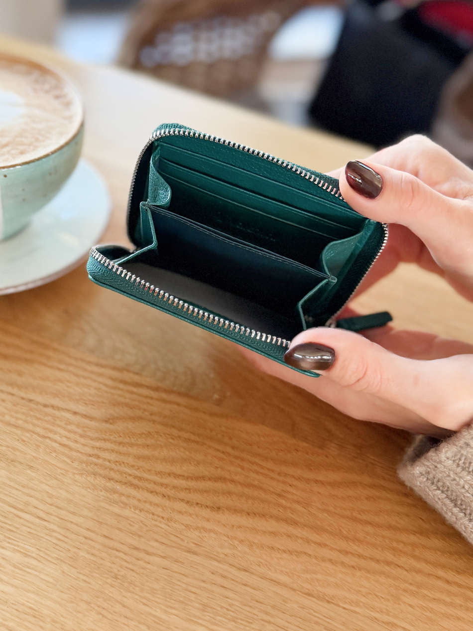 Portfel damski Valentini Metallic 127 zielony