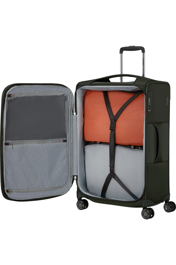 Walizka Samsonite Re-Lite 67cm powiększana zielona