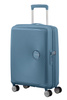 Walizka kabinowa American Tourister Soundbox 55cm powiększana Stone Blue