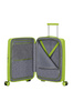 Walizka kabinowa American Tourister Fastforward 55cm powiekszana limonkowa