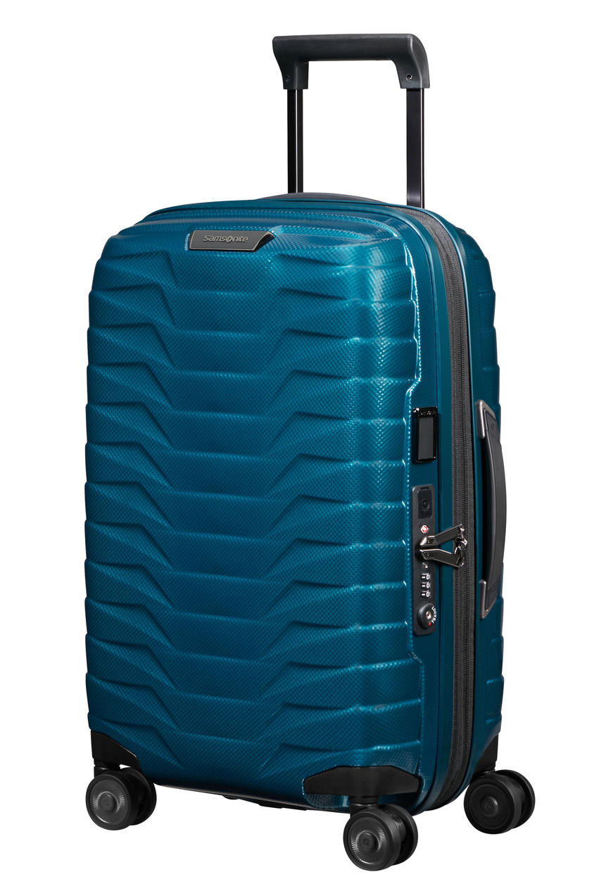 Walizka kabinowa Samsonite Proxis 55cm powiększana Petrol Blue