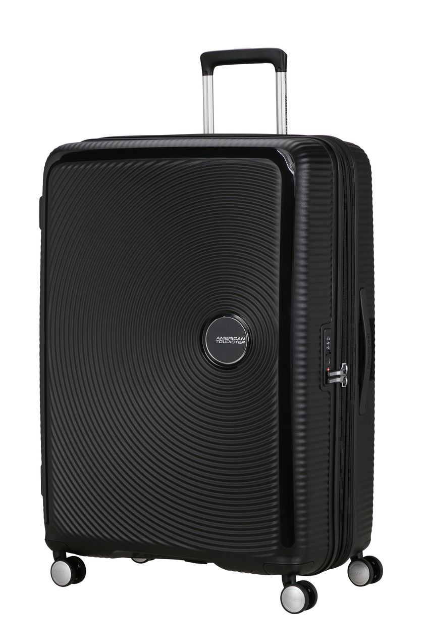Walizka American Tourister Soundbox 80cm powiększana czarna