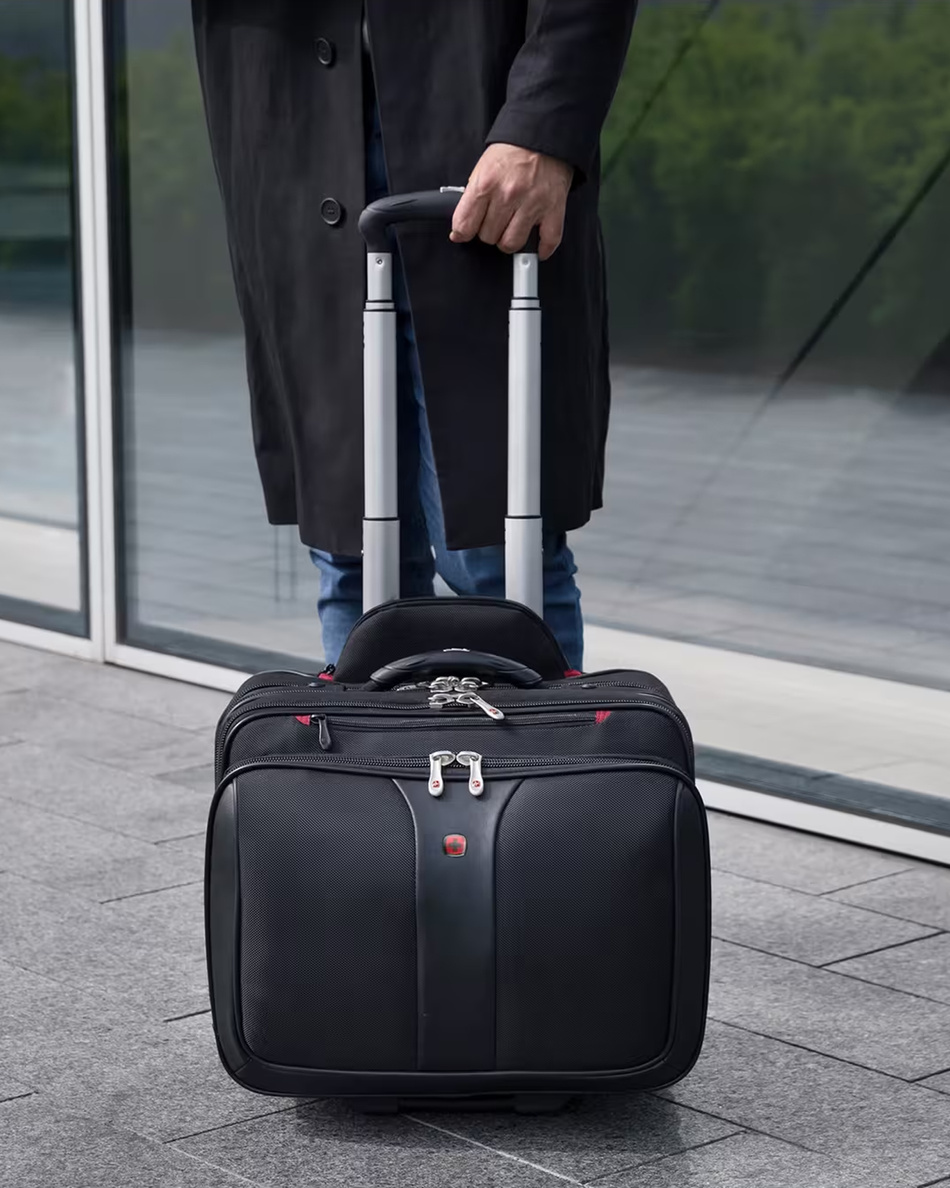 Torba na laptopa na kółkach WENGER Patriot 17" Black