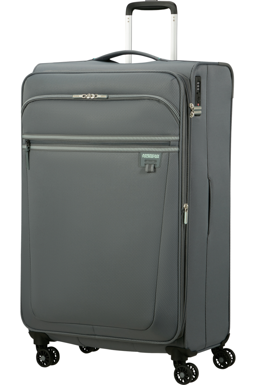 Walizka American Tourister Aerospin 80 cm powiększana szara