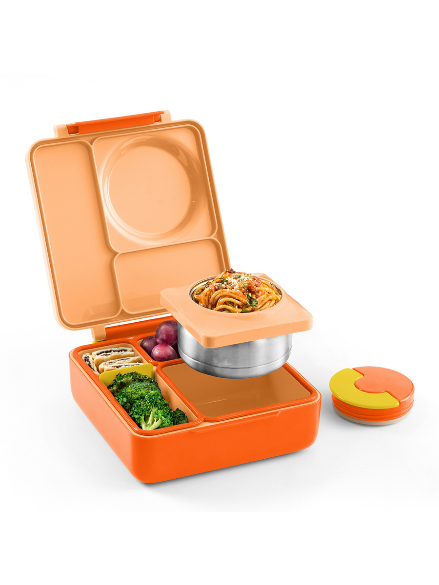 OmieBox Lunch Box Poppy Orange