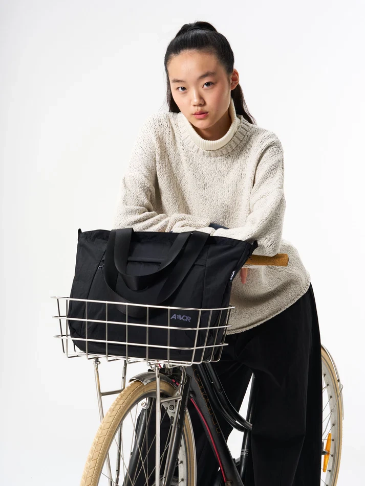 Duża torba AEVOR Bike Shopper Black