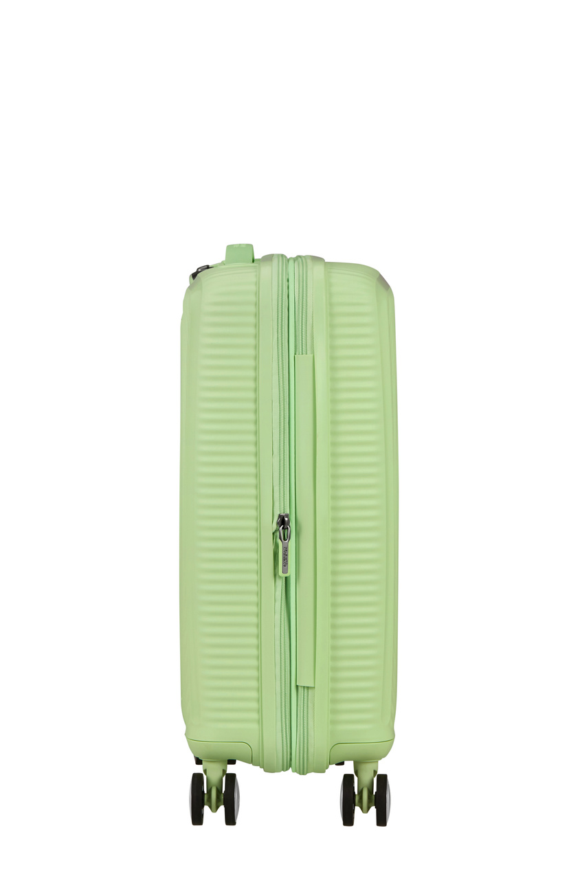 Walizka kabinowa American Tourister Soundbox 55cm powiększana Kiwi Green