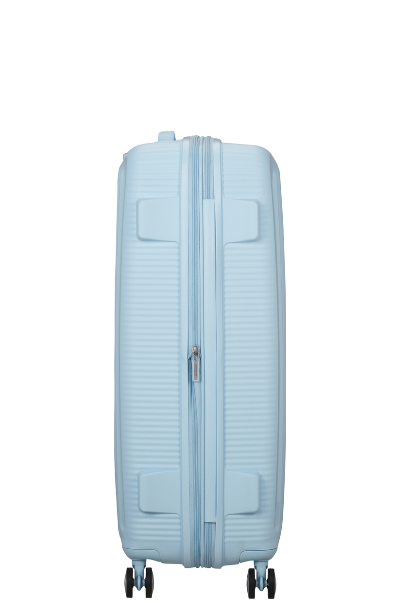 Walizka American Tourister Soundbox 77cm powiększana Pastel Blue