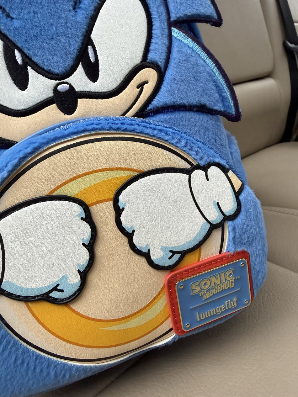 Plecak mały Loungefly Sega Sonic the Hedgehog