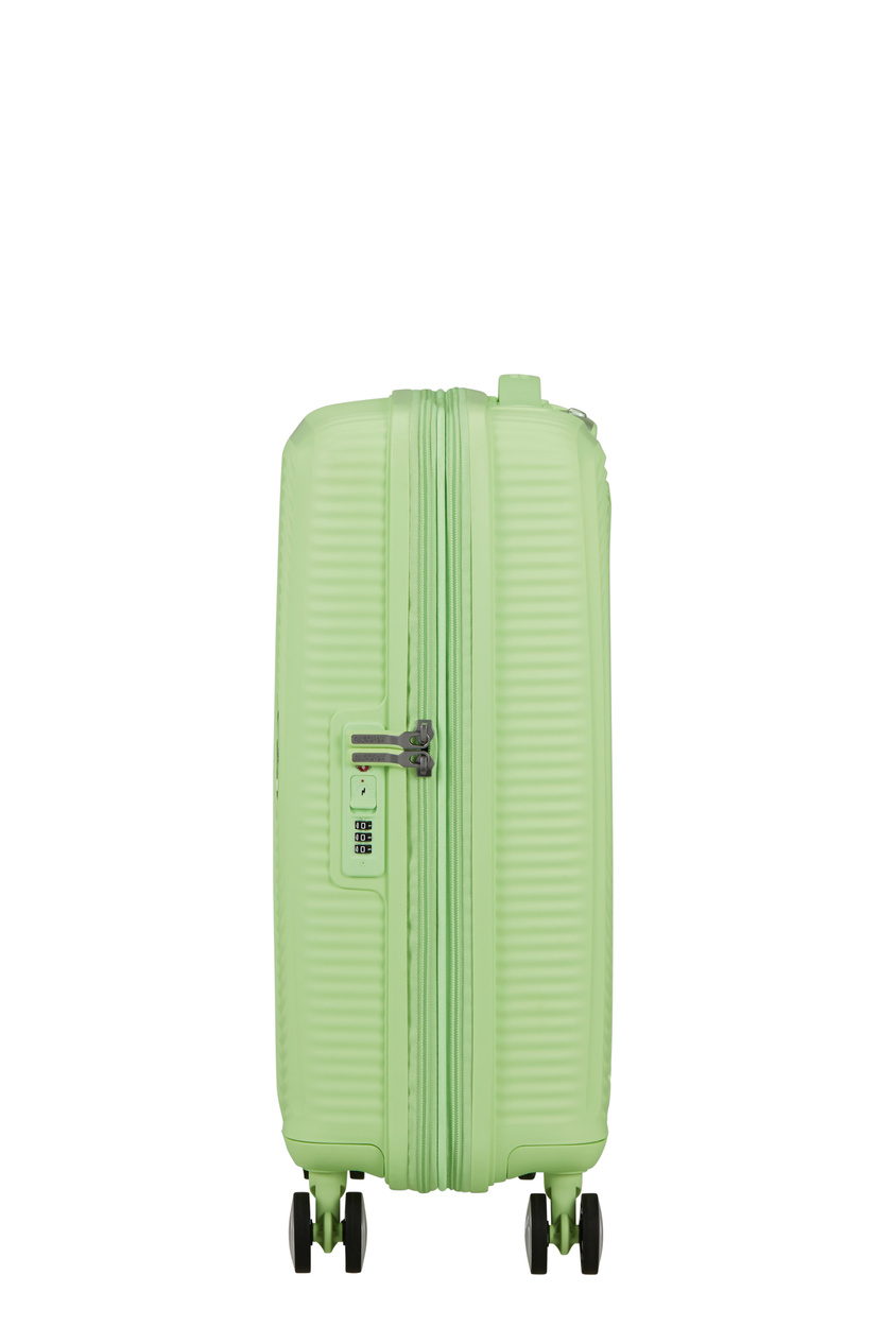 Walizka kabinowa American Tourister Soundbox 55cm powiększana Kiwi Green