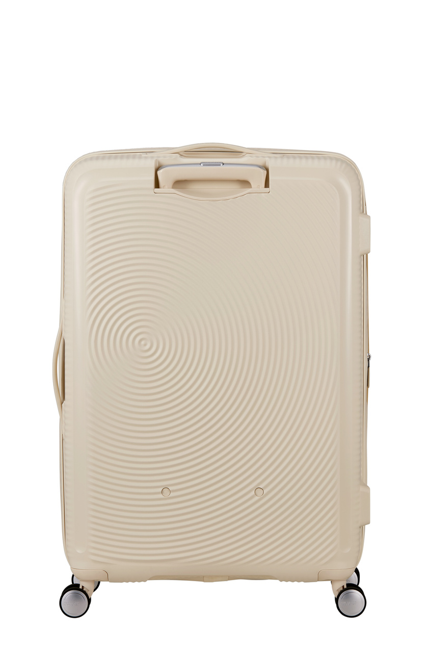 Walizka American Tourister Soundbox 77cm powiększana Coconut Sand