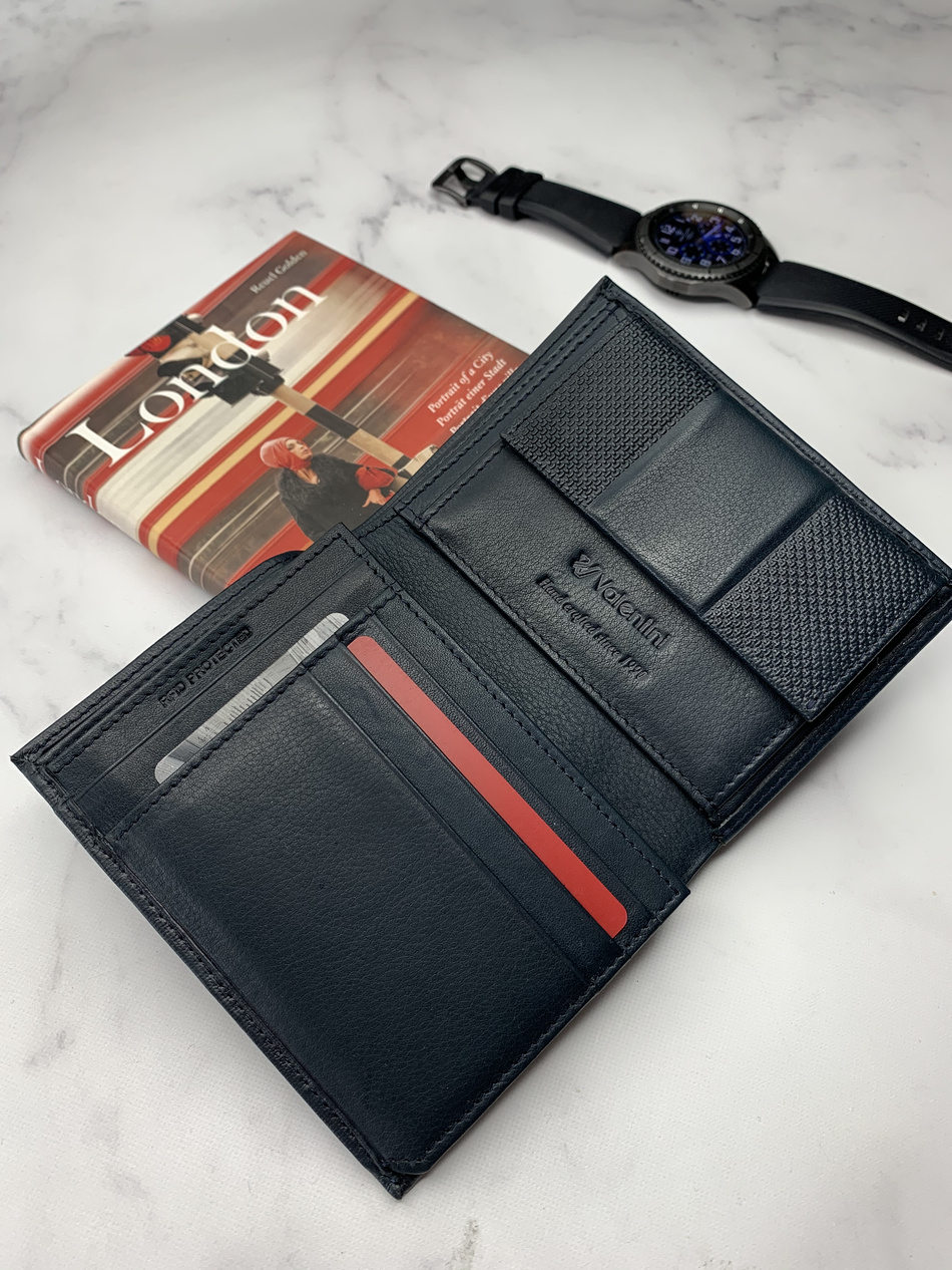 Portfel męski Valentini Yew 266 granatowy