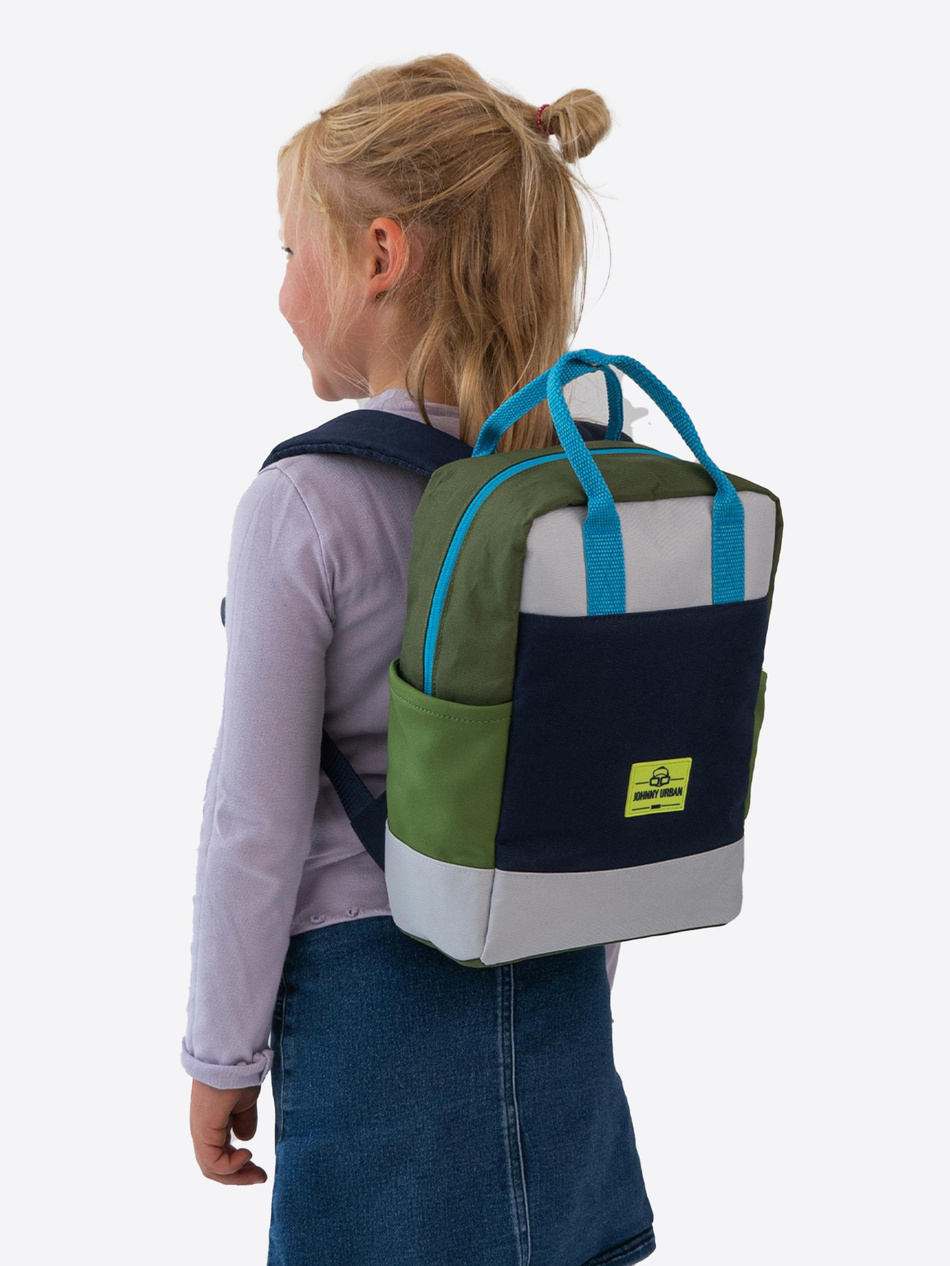 Plecak dziecięcy JOHNNY URBAN Junior Linus blue colorful