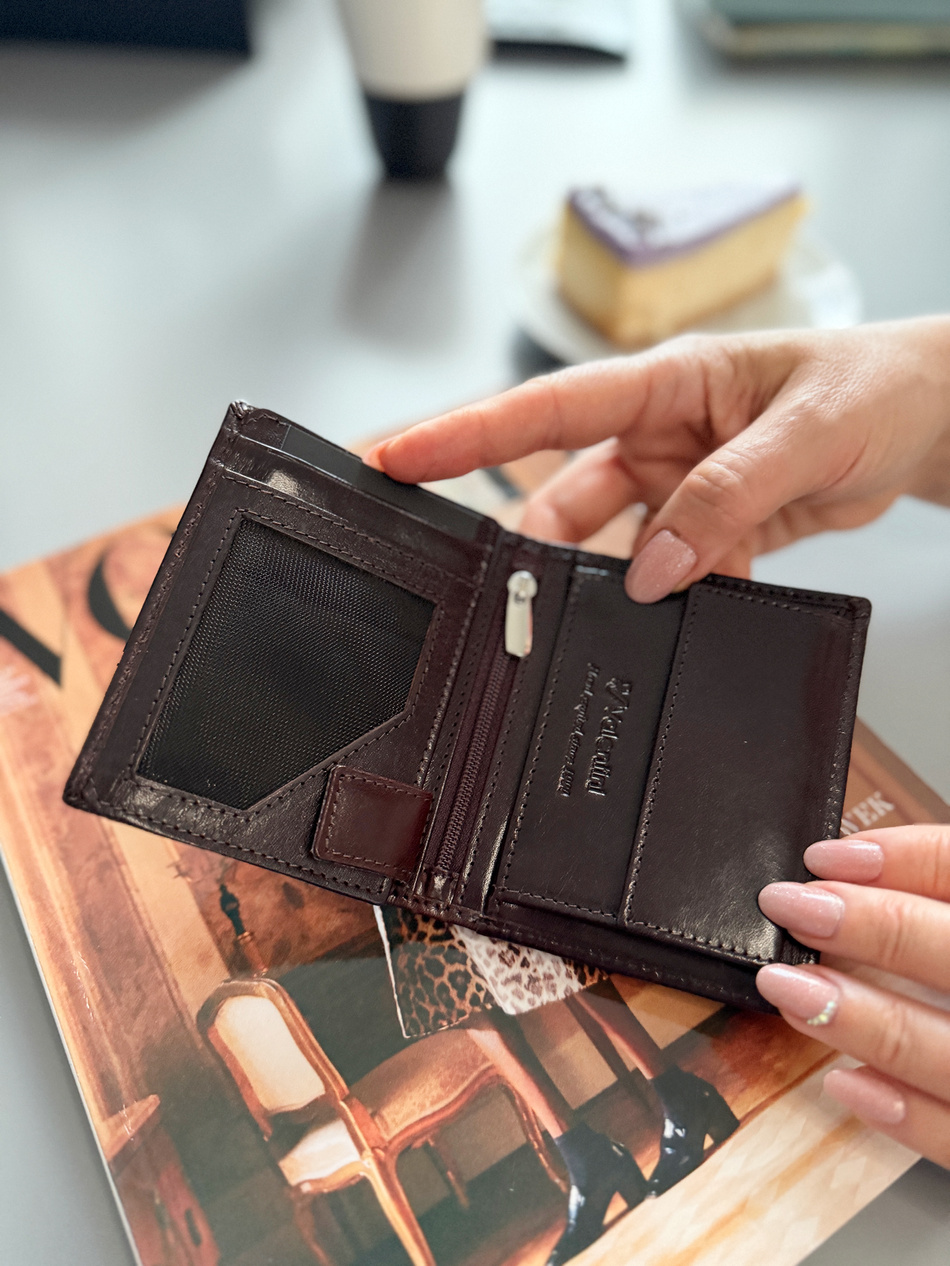 Portfel męski Valentini New Classic 213 brązowy