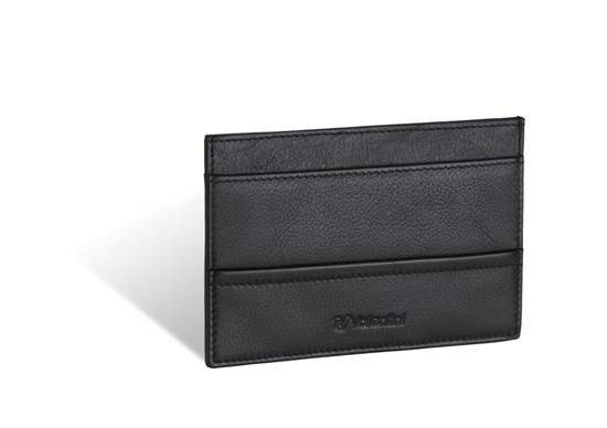 Skórzane etui na dokumenty (travel wallet) Black&Red Diamond 321
