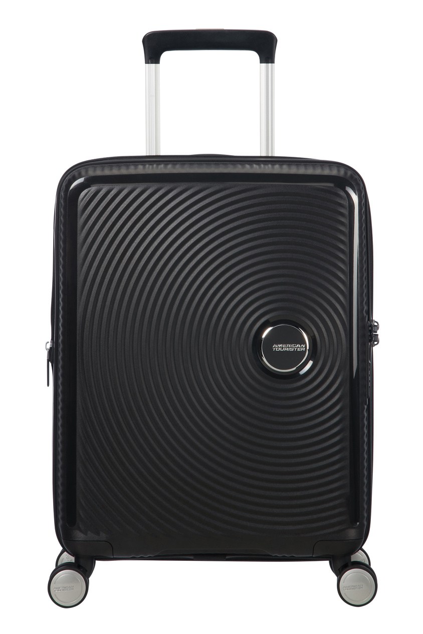 Walizka kabinowa American Tourister Soundbox 55 cm powiększana Bass Black