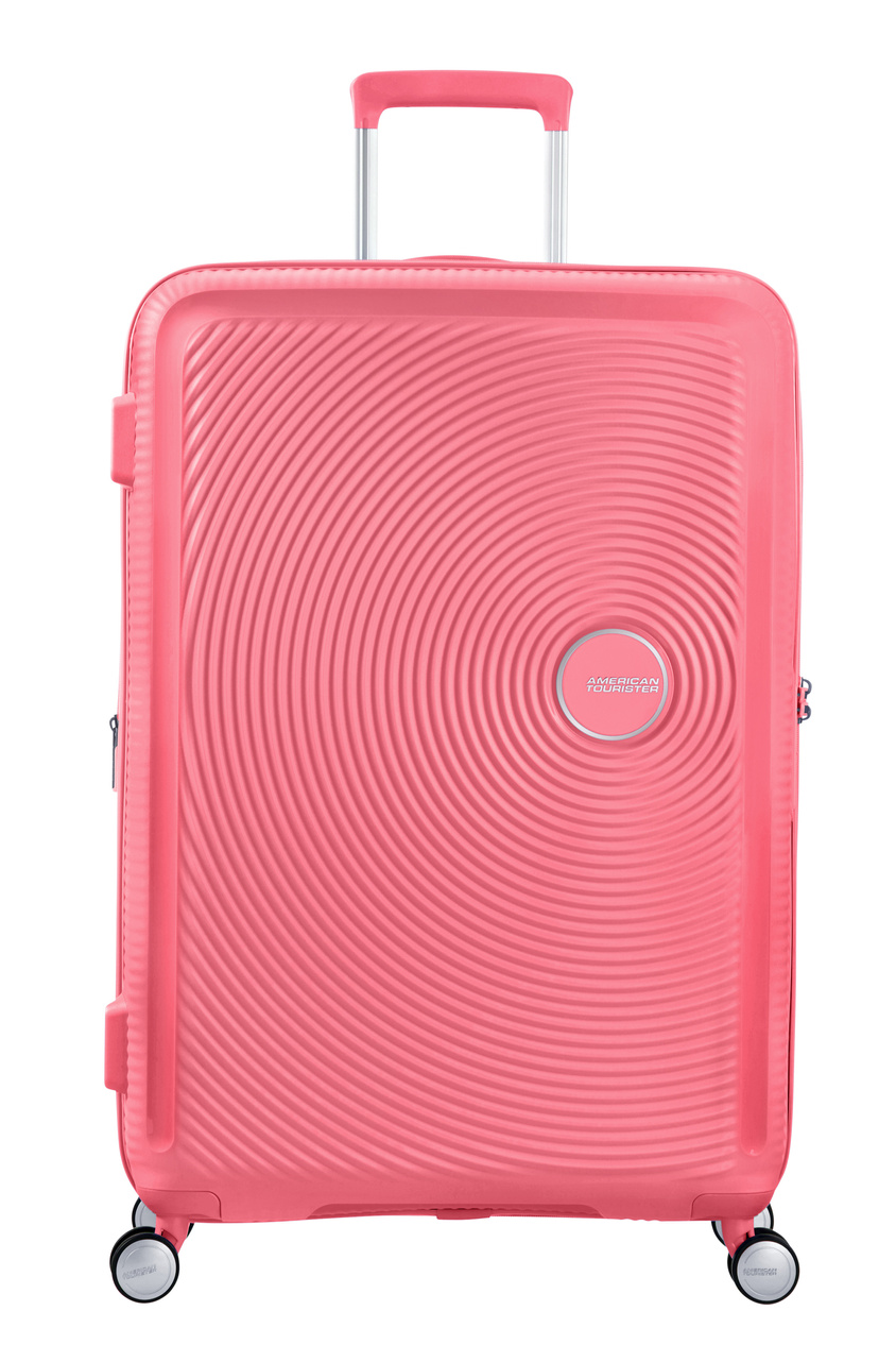 Walizka American Tourister Soundbox 77cm powiększana Sun Kissed Coral