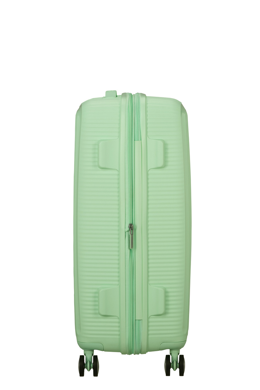 Walizka American Tourister Soundbox 67cm powiększana Pastel Green