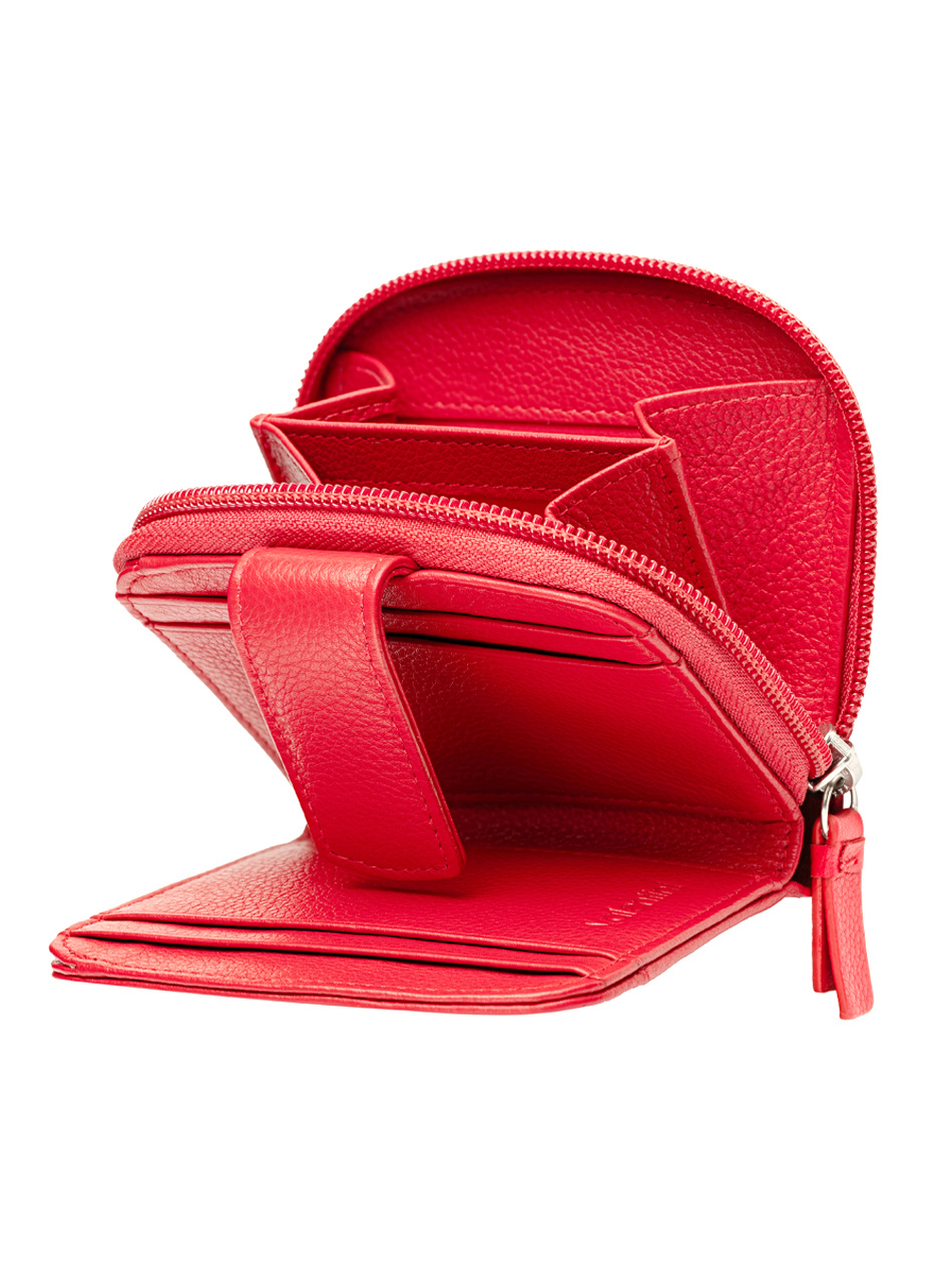 Portfel damski Valentini Poppy P8 czerwony