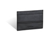 Skórzane etui na dokumenty (travel wallet) Black&Red Diamond 321