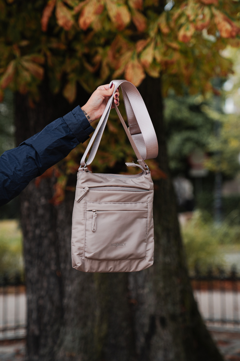 Torebka na ramię BLU MOONKY One-Two slim granatowa