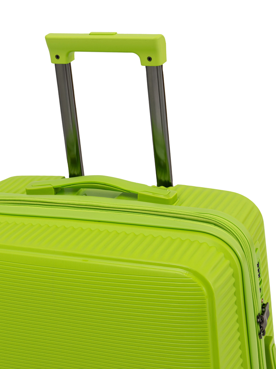 Walizka BLU MOONKY Altair 66cm limonka powiększana