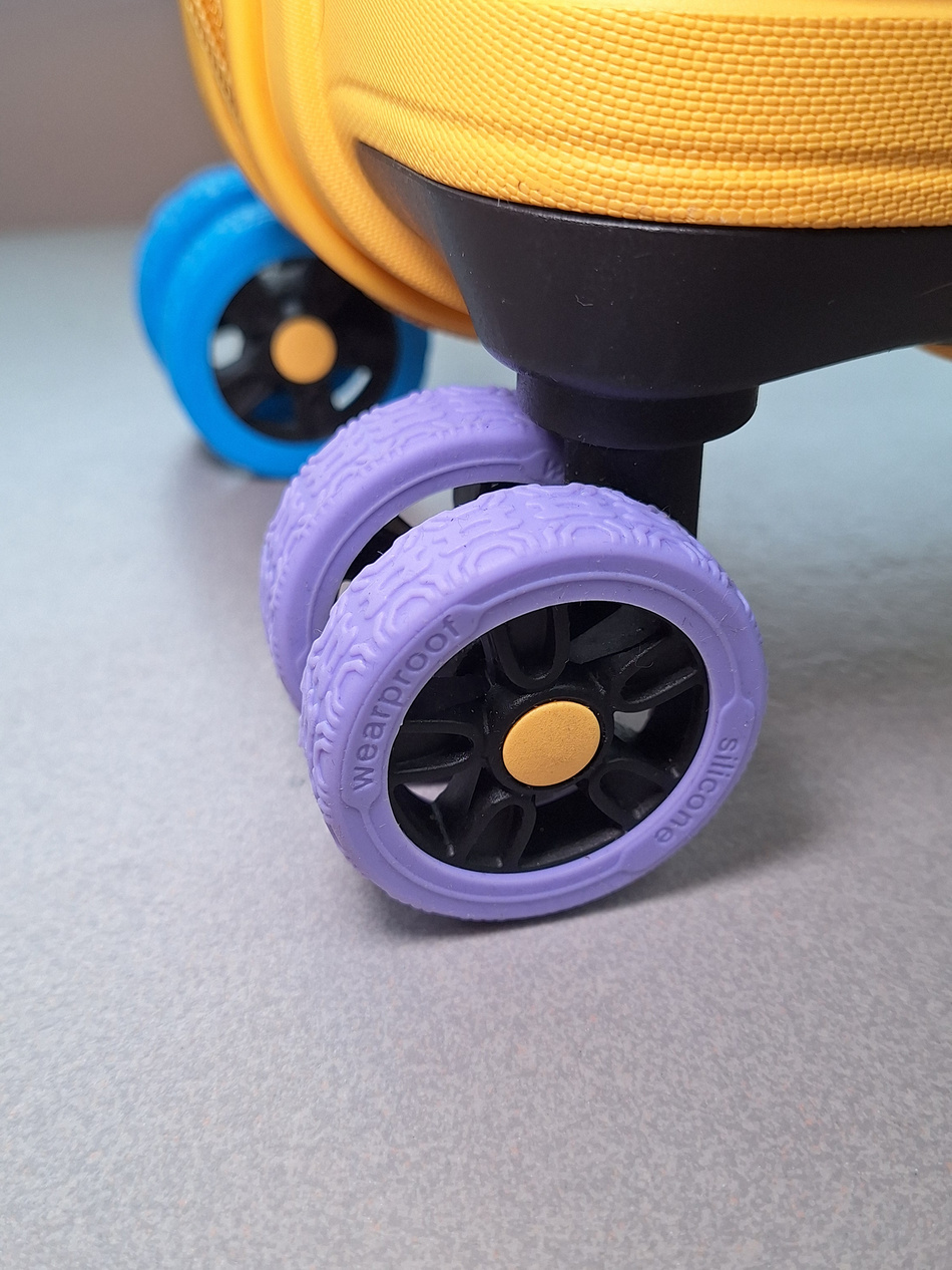 Nakładki silikonowe na kółka BLU MOONKY Violet Gravity