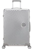 Walizka American Tourister Soundbox Alu 77cm srebrna