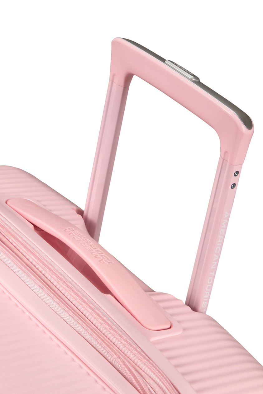 Walizka kabinowa American Tourister Soundbox 55cm powiększana Pastel Pink