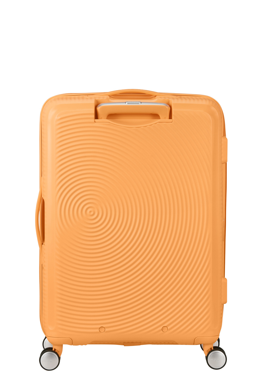 Walizka American Tourister Soundbox 67cm powiększana Papaya Pop
