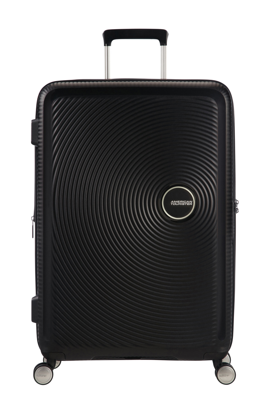 Walizka American Tourister Soundbox 67cm powiększana czarna