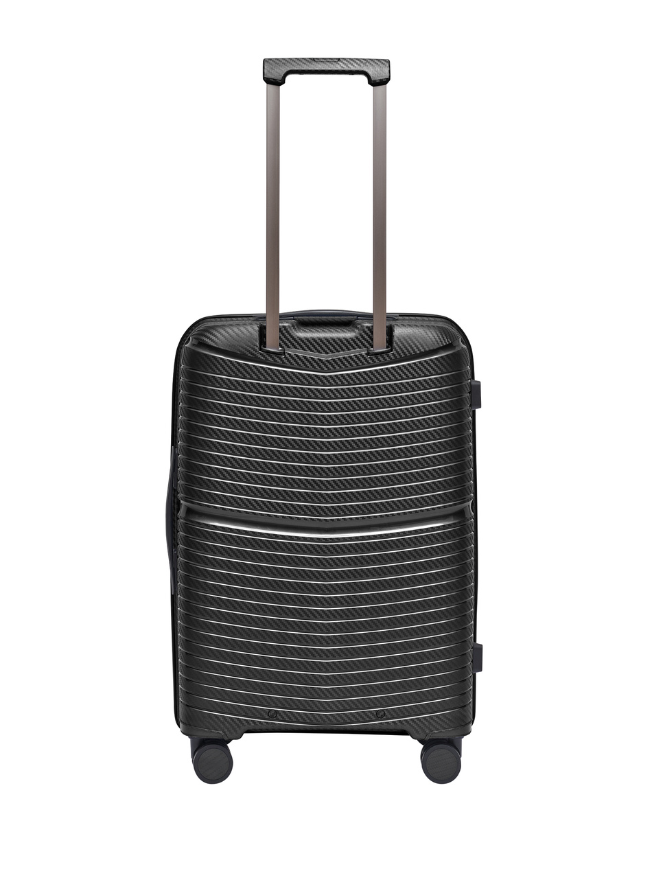 Walizka BLU MOONKY Charon 66cm czarna powiększana