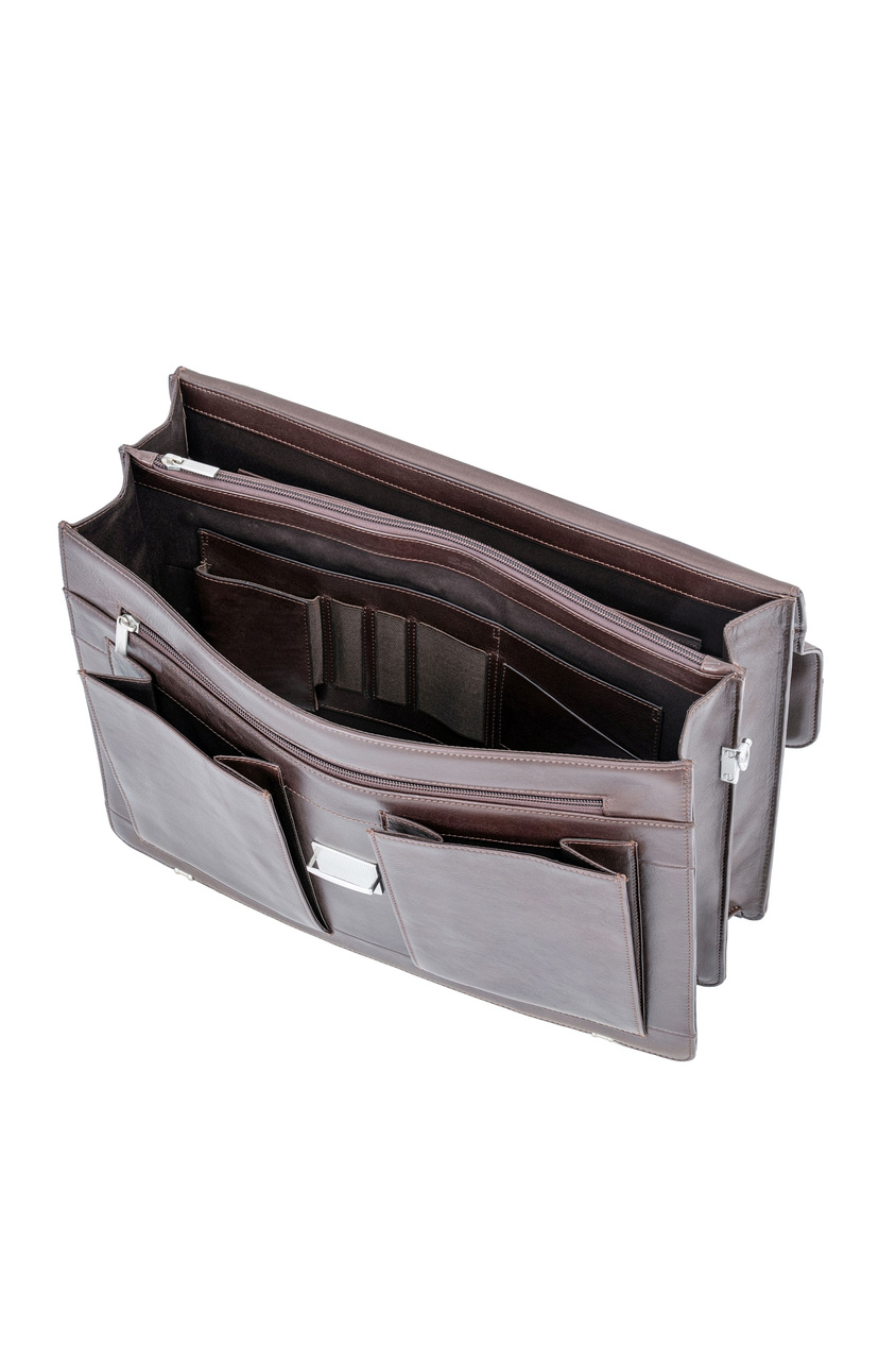 Teczka skórzana Valentini Ambassador 606 brązowa