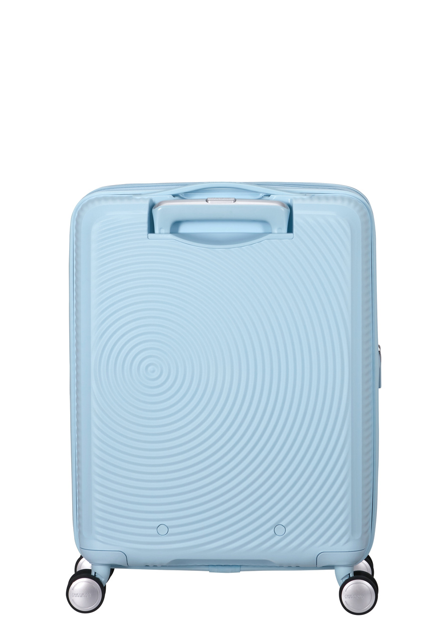 Walizka kabinowa American Tourister Soundbox 55cm powiększana Pastel Blue