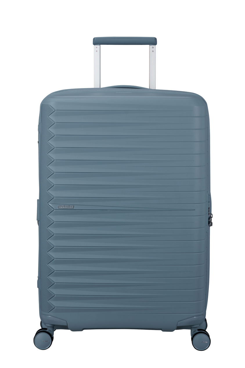 Walizka American Tourister Fastforward 68cm powiększana szara
