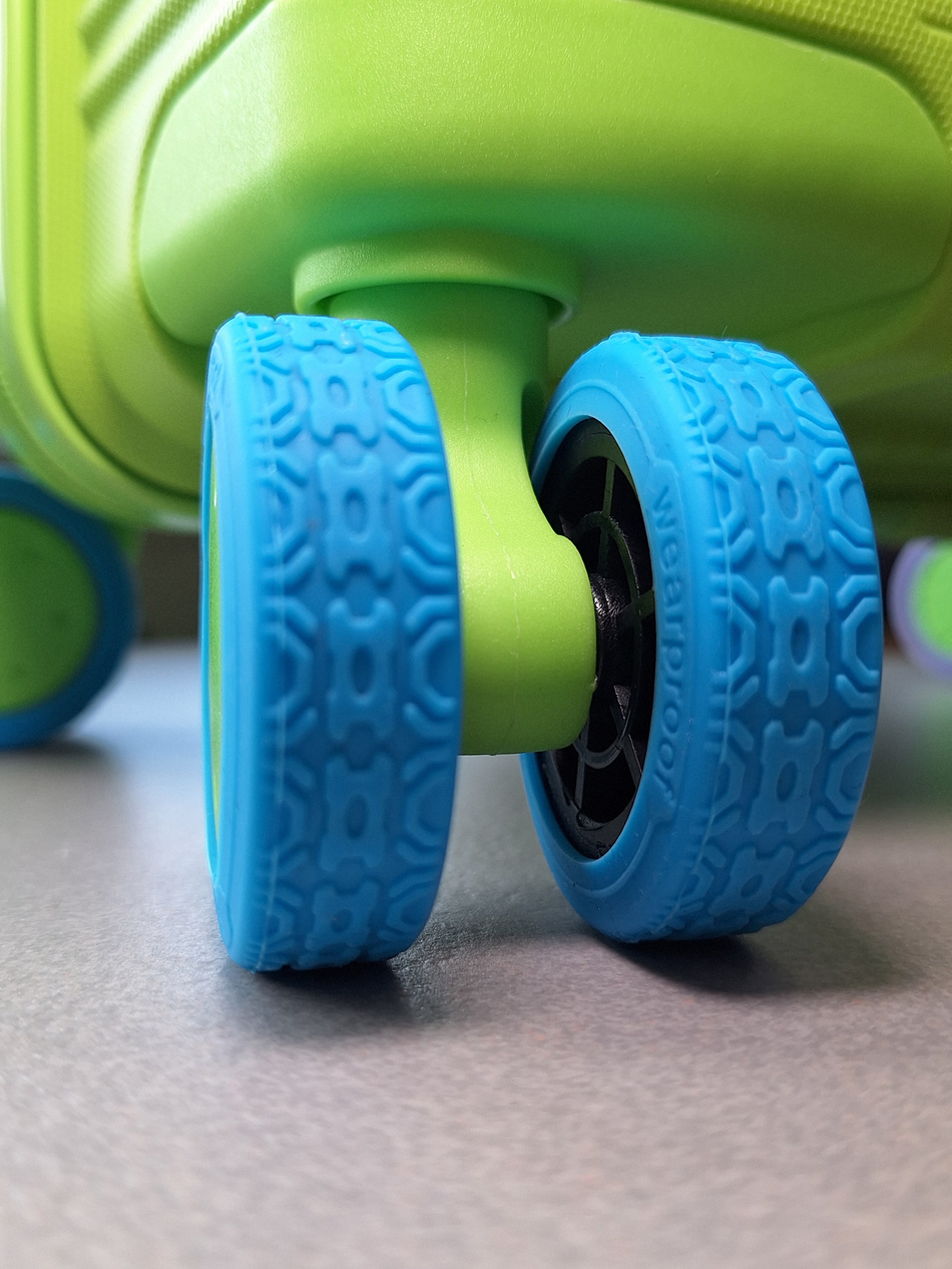 Osłonki silikonowe na kółka BLU MOONKY Blue Orbit