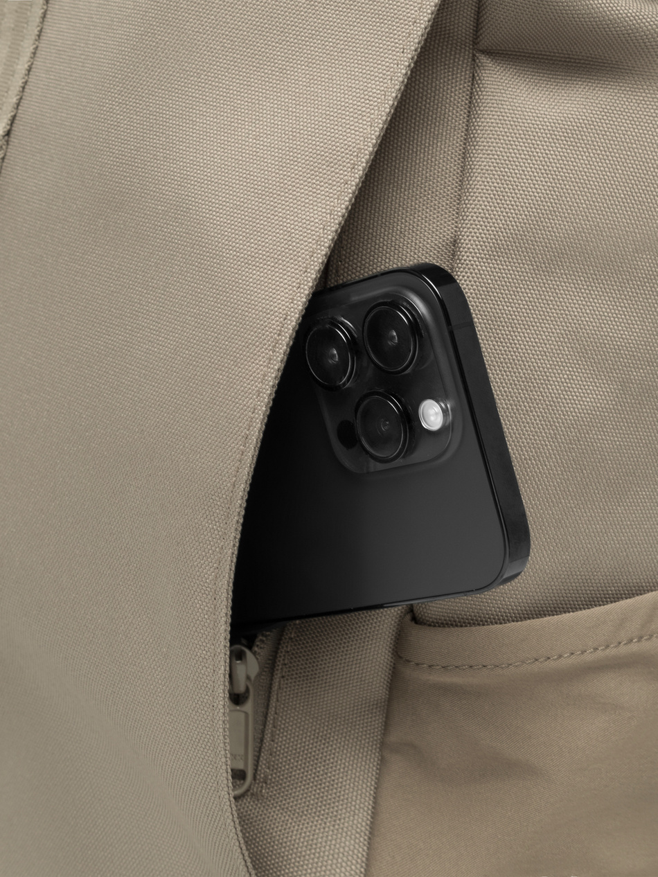 Plecak rolltop JOHNNY URBAN Allen Medium Desert Grey