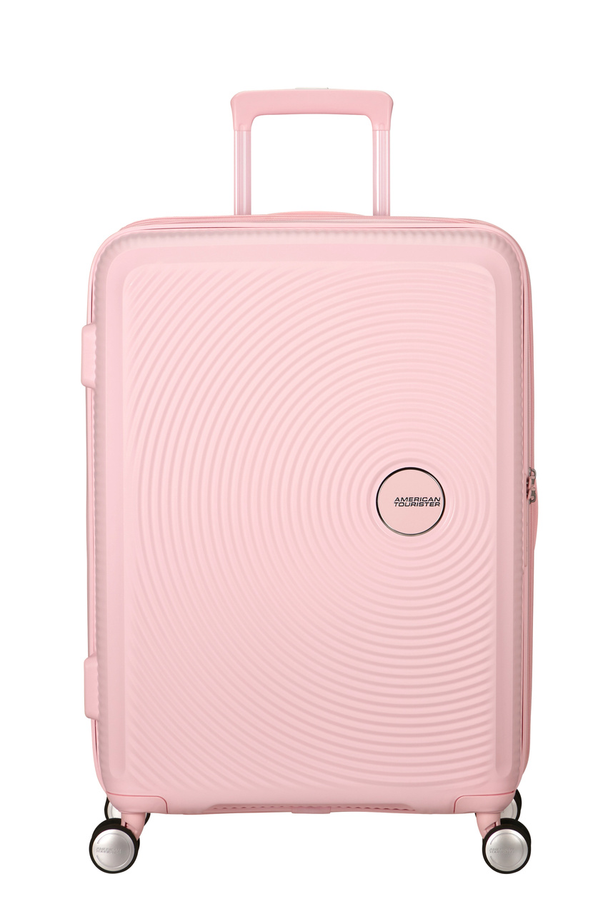 Walizka American Tourister Soundbox 67cm powiększana Pastel Pink