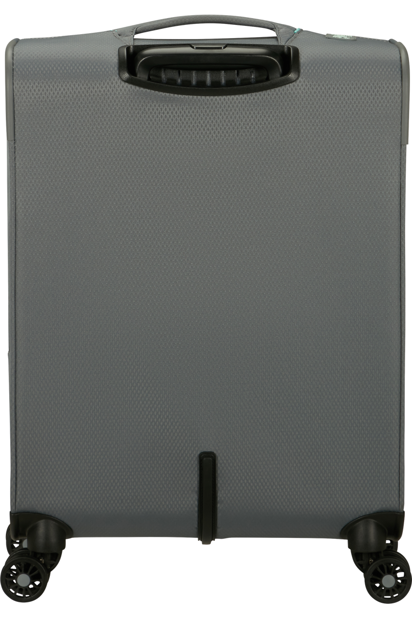 Walizka kabinowa American Tourister Aerospin 55 cm powiększana szara