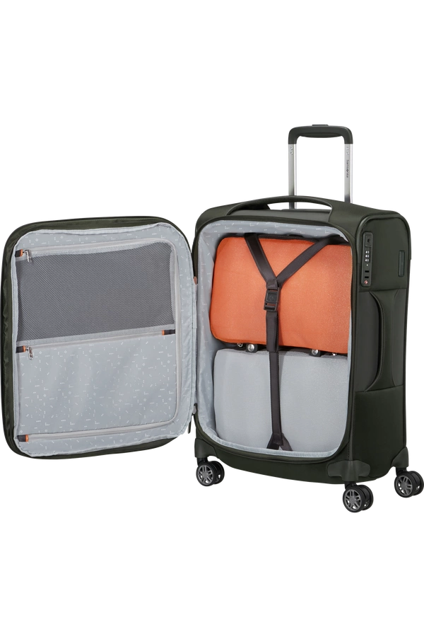 Walizka Samsonite Re-Lite 55cm powiększana zielona