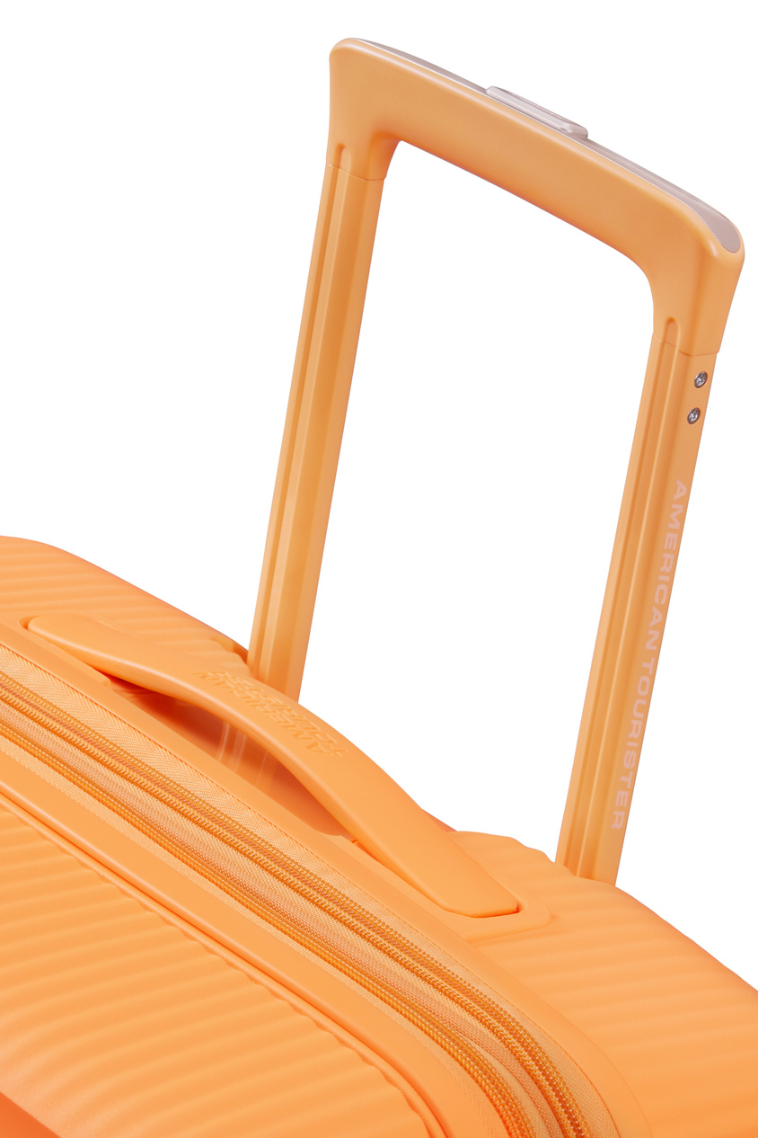 Walizka kabinowa American Tourister Soundbox 55cm powiększana Papaya Pop
