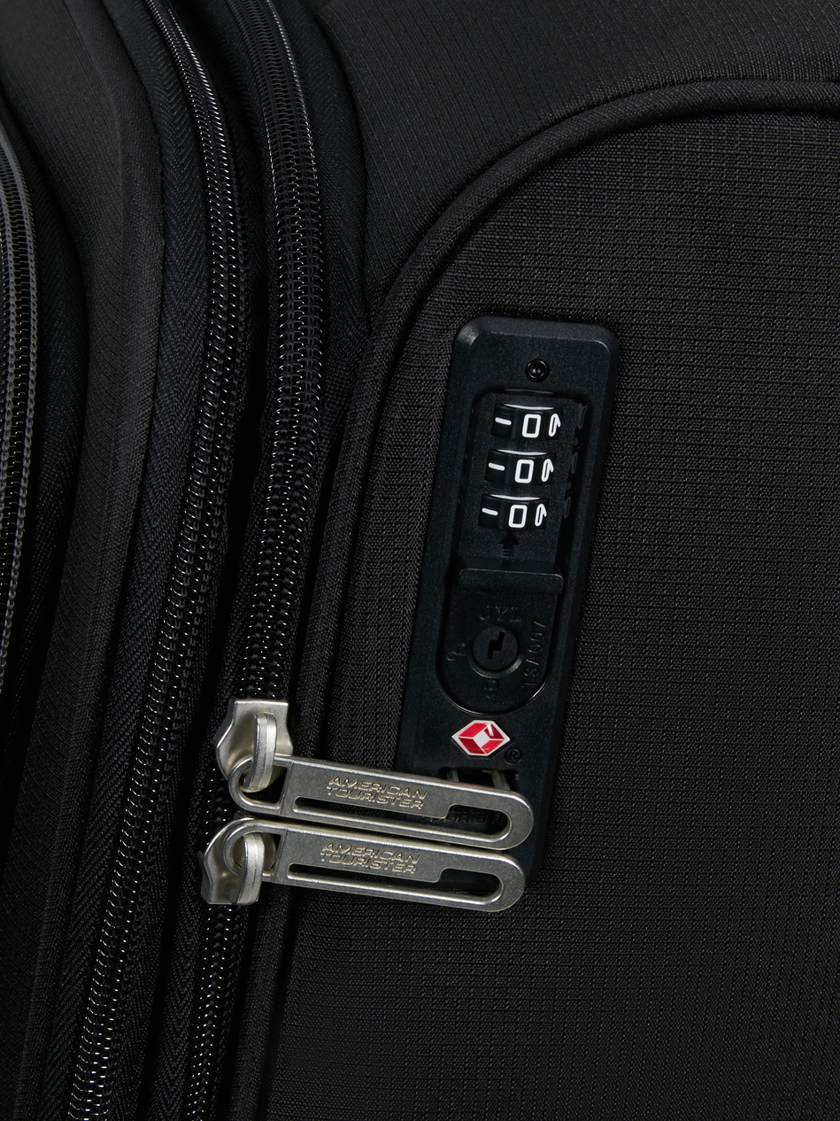 Walizka kabinowa American Tourister Cloudrider 55cm powiększana czarna