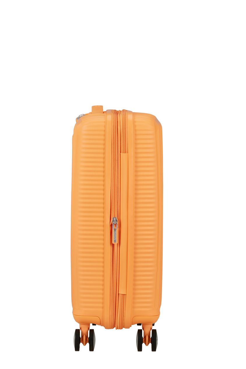 Walizka kabinowa American Tourister Soundbox 55cm powiększana Papaya Pop