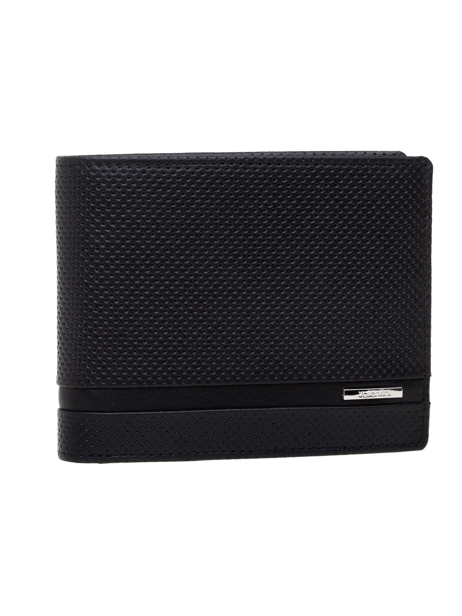 Portfel męski Valentini Perforated P20 czarny