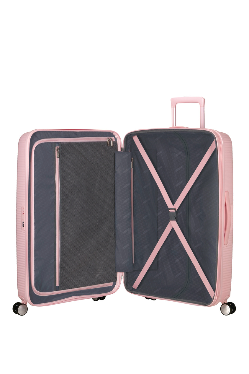 Walizka American Tourister Soundbox 77cm powiększana Pastel Pink