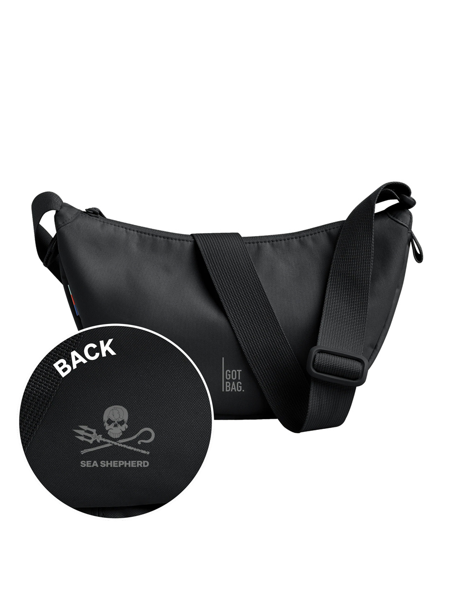 Torba GOT BAG Moon Bag Small Sea Shepherd Black 