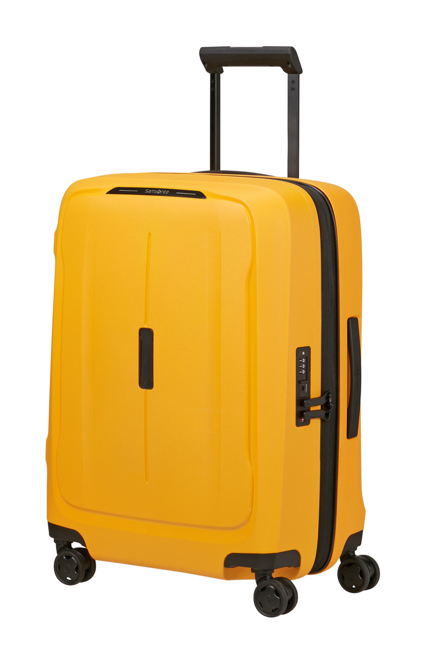 Walizka kabinowa Samsonite Essens 55 cm powiekszana żółta