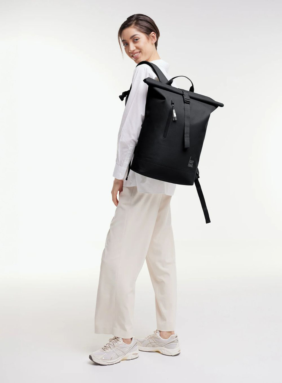 Plecak GOT BAG Rolltop Easy Monochrome Black