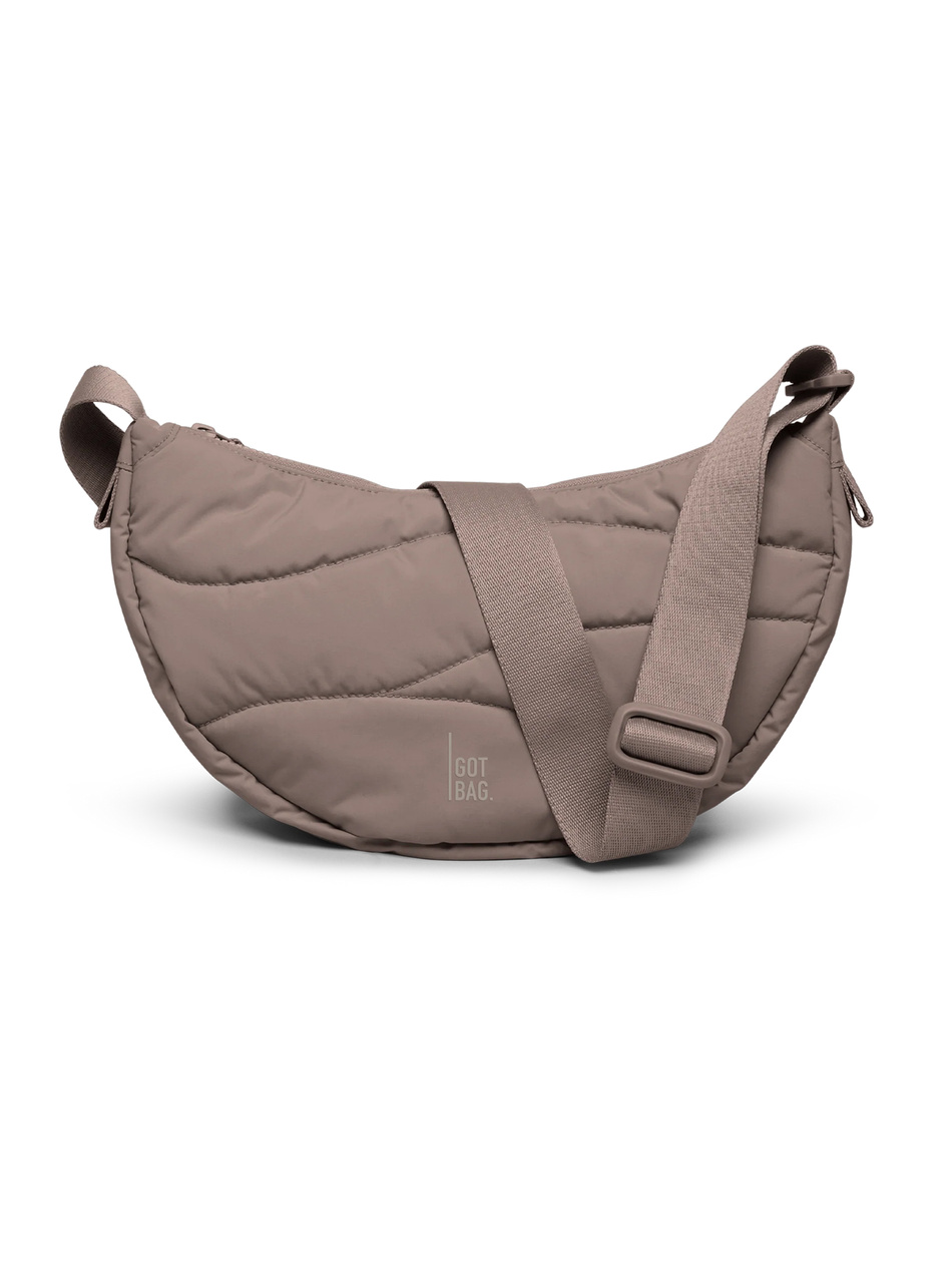 Torba GOT BAG Wavy Poofer Moon Bag Small Oyster Monochrom