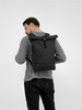Plecak rolowany JOHNNY URBAN Harvey Medium Black